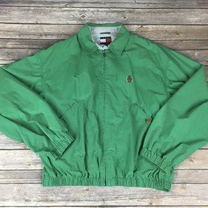 Vintage Tommy Hilfiger Jacket Green Mens L